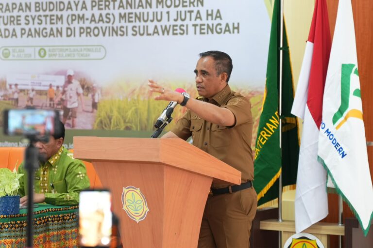 Anwar Hafid Fokus Benahi Pertanian, Targetkan Produktivitas Padi Sulteng Capai 6 Ton per Hektare